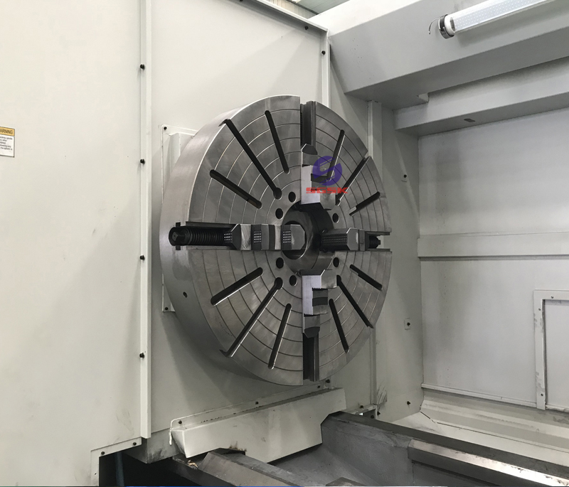 数控机床CK6180F重型数控车床6180大孔径重切削整体床身数控车床